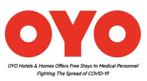 FREE OYO Hotel Accommodations for COVID-19 Medical Personnel