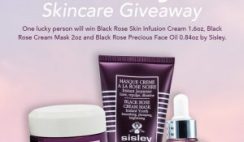 Win $500 Free in Sisley Paris Black Rose Skin Care - ends 3/31