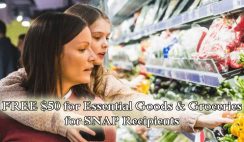 FREE $50 For Essential Goods & Groceries for SNAP Recipients from Expensify
