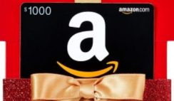 Win a $1,000 Amazon Gift Card - Enter Daily - ends 4/20