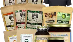 Win The Brothers Apothecary Giveaway - With Teas, Honey, Shirt, Mug, Bath Soak, Skin Care, Self-Care & More! - $300 Value - ends 4/10