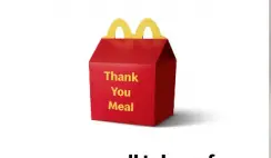 FREE McDonald's Thank You Meals for Healthcare Workers & First Responders - Starting 4/22!