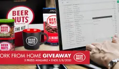 Win 1 of 5  Beer Nuts Prize Bundles with 7 Bags of Nuts, Mug, Bottle Opener & More - ends 5/8