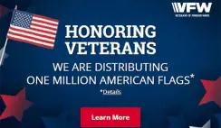 FREE 8x12" American Flag for Honoring Veterans at Ace Hardware on May 23rd - TODAY! 