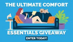 Win the Ultimate Comfort Essentials Giveaway with a $2,000+ Prize Bundle with Sephora, Lululemon, Daniella Shevel Shoes & More - ends 5/31