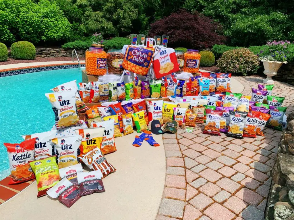 Win a Huge Pile of Snacks from the Utz Summer Vacation Giveaway - ends 7/5 win a huge pile of snacks