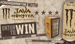 Win a Year Supply of Java Monster & a Fridge - ends 6/30