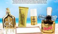 Win the Golden Summer Beauty Bundle with Urban Decay, Calvin Klein, Viva La Juicy, Benefit & More ($500 Value) - ends 6/30