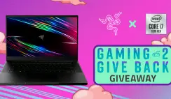 Win a Gaming 2 Give Back Giveaway for a New Razer Laptop - ends 7/8