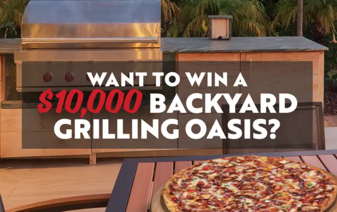 Win a $10,000 Backyard Grilling Oasis from Papa Murphy's Now - ends 7/29 Backyard Grilling Oasis from Papa Murphy