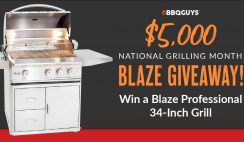 Win a Blaze Pro 34 Inch Grill From BBQGuys $5,500 Value - ends 7/31