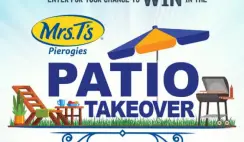 Win the Mrs.T's Patio Takeover Giveaway - Win a Year Supply of Pierogies, Dream Patio & Gazebo Set, Deluxe Weber Grill, Summer Backyard Essentials & More! 3 Winners - ($9,000 Value) - ends 7/26