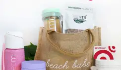 Win a Teami Summer Splash Prize Bundle with $300 Target Gift Card, Pink MIX IT, Wellness Protein, Refresh Blend, Mint Tumbler, Mini Oil Kit, Beach Bag, & New Teami Product! ($575 Value) - ends 7/31