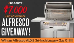 Win a $7,000 Alfresco Luxury Gas Grill From the BBQ Guys - ends 8/31