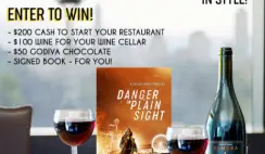 Win a Bookstr Signed Book, Godiva Chocolate, Wine and $200 Cash - ends 9/6