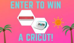 Win a Cricut Joy or Explore Air 2 Crafting Next Level Tech Prize - ends 8/15
