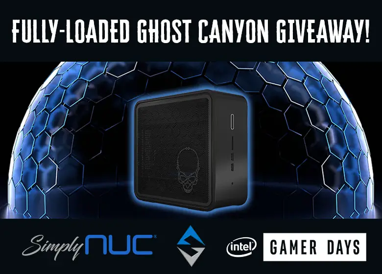 Win a Ghost Canyon Fully Loaded Gaming Computer ($4,278 Value) - ends 8/27 ghost canyon