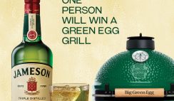 Jameson $700 Big Green Egg Grill Giveaway- ends 8/30