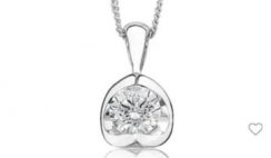 Win a Rogers & Hollands 1 Ct Diamond Necklace - $4,400 Value - ends 8/31