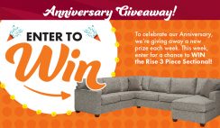 Win 1 of 3 Slumberland Furniture Design Your Way Prizes - Win a Sectional Sofa, La-Z Boy Recliner or Slumbercrest Mattress Bed Set - ($6,200+ Value) -  ends 8/29