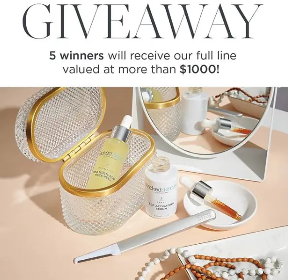 Win 1 of 5 Stacked Skincare Beauty Products Bundles ($1,000 Value Each) - ends 8/9 Stacked Skincare