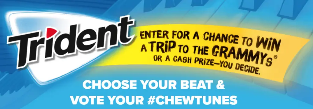 Trident Tunes Instant Win Game (235 Winners!) - ends 11/1 Trident Tunes Instant