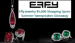Effy Jewelry $5,000 Giveaway ends 9/7