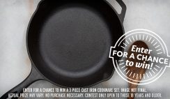 Garden Safe Cast Iron Skillet Giveaway