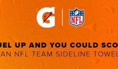 Win 1 of 10,500 Prizes in Gatorade Towel Instant Win Game - Enter Daily - ends 12/26