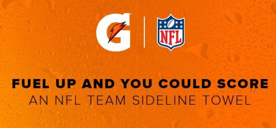 Gatorade Towel Instant Win Game