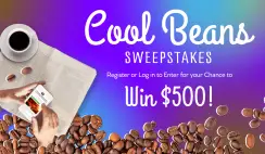 Cool Beans $500 Visa Giveaway ends 10/25