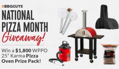 BBQ Guys Pizza Oven Giveaway ends 10/31