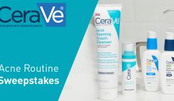 CeraVe Acne Skincare Giveaway ends 10/30