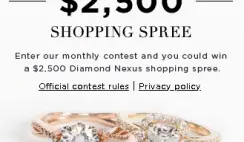 Diamond Nexus $2,500 Giveaway ends 10/31