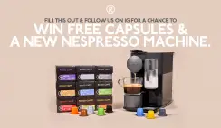 Nespresso Coffee Machine Giveaway - 10/30