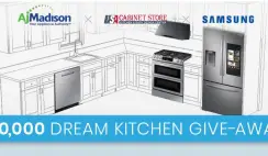 Samsung $10K Dream Kitchen Giveaway -12/31