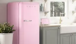 Smeg Pink Refrigerator Giveaway ends 10/31