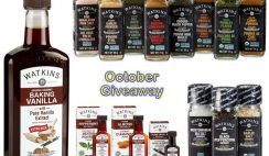 Watkins Vanilla & Spices Giveaway - 10/31
