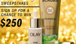Win 1 of 2 $250 Gift Cards from Club Olay - ends 11/30