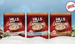 Win a Hills Bros Cappuccino Holiday 3-Pack Prize Bundle - Enter Daily - ends 11/23