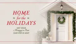 Win Your Rent/Mortgage PAID in 2021 in Home For the Holidays Giveaway ($15K Value) - ends 12/20