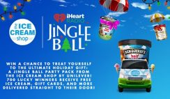 Win 1 of 700 Jingle Ball Party Packs from The Ice Cream Shop - ends 11/30
