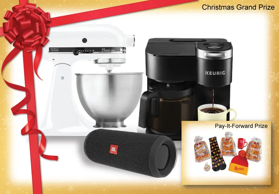 Win 1 of 3 Very Merry Martin's Holiday Prize Packs ($599 Value Each) - Daily Entry - ends 12/23 Martin