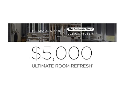 Win a $5,000 Shade Store & The Container Store Gift Card Set - ends 11/17 Container Store