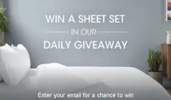 Win a SHEEX Set of Sheets ($200+ Value) - 30 Daily Winners - ends 11/30