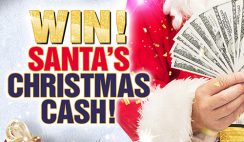 Win $3,000 Cash & More From Santa's Christmas Cash - ends 12/14