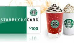 Win a $100 Starbucks Gift Card, 100 Winners Monthly! - ends 9/30/2021