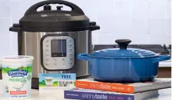 Win an Instant Pot, Le Creuset Dutch Oven and Stonyfield Skinnytaste Prize Pack - ends 11/22