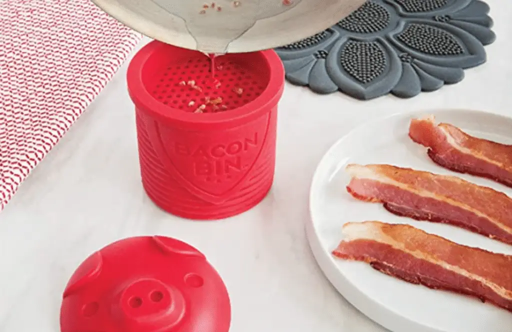 Amazon Deal of The Day - Bacon Bin Grease Strainer and Storage $13.99! bacon bin grease strainer