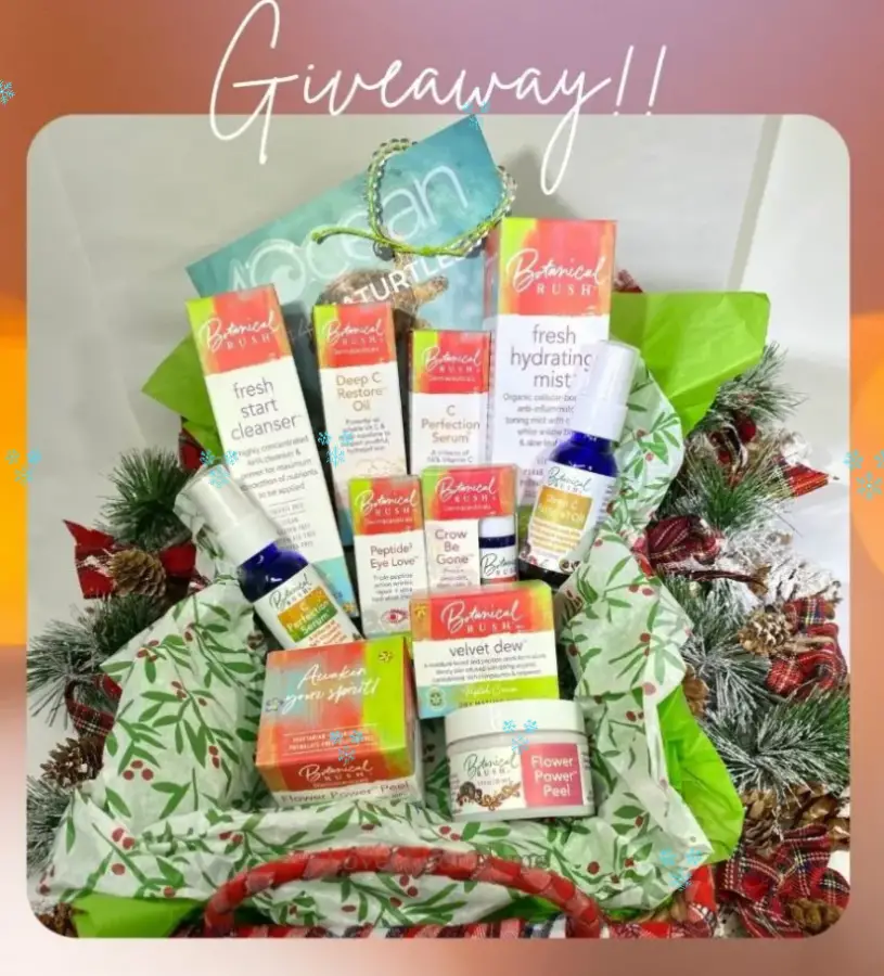 Win a Botanical Rush Age-Defying Skincare Giveaway Botanical Rush Age-Defying Skincare Giveaway